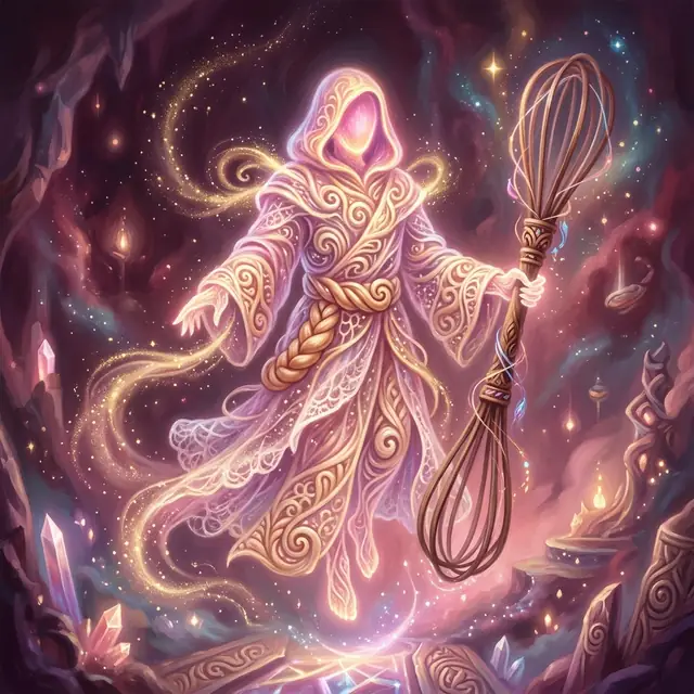 Brother Choux, entity of golden stardust
